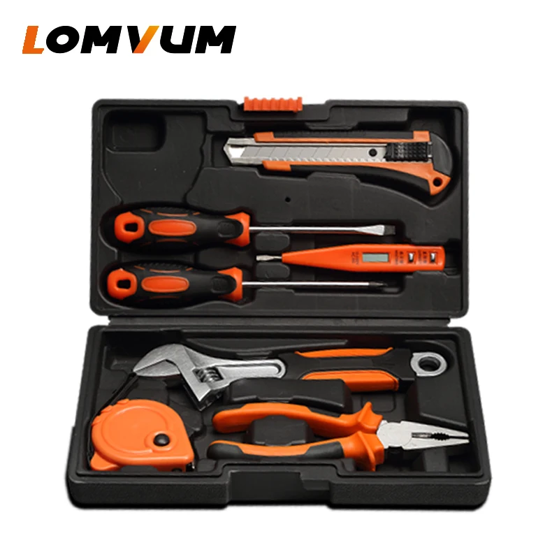 8 Tool Sets 5 second fix tool kit a set of tools for home socket set