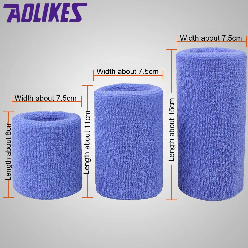 AOLIKES 1PCS Basketball Wrist Sports Hand Dumbbells Wristband Safety Gym Accessories Fitness Wrap Weightlifting Strap Brace
