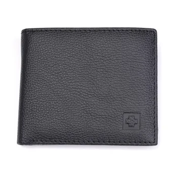 

100% Genuine Leather Wallet Men New Brand Purses for men Black Brown Bifold Wallet RFID Blocking Wallets With Gift Box MRF7