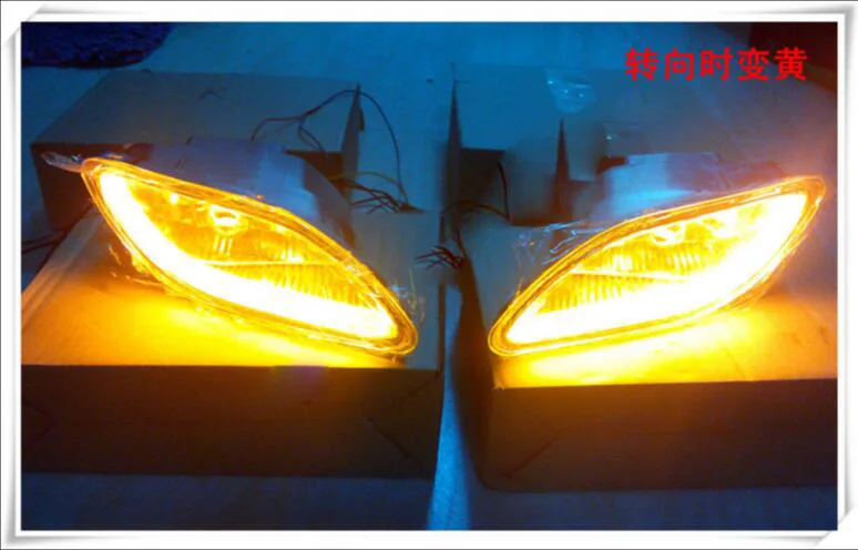 Светодиодный 2007 ~ 2012 BYD F3 Дневной светильник туман головной CR Z элемент insight делсол