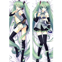 Японское аниме обнимающее тело наволочка чехол Hatsune Miku VOCALOID Throw Dakimakura