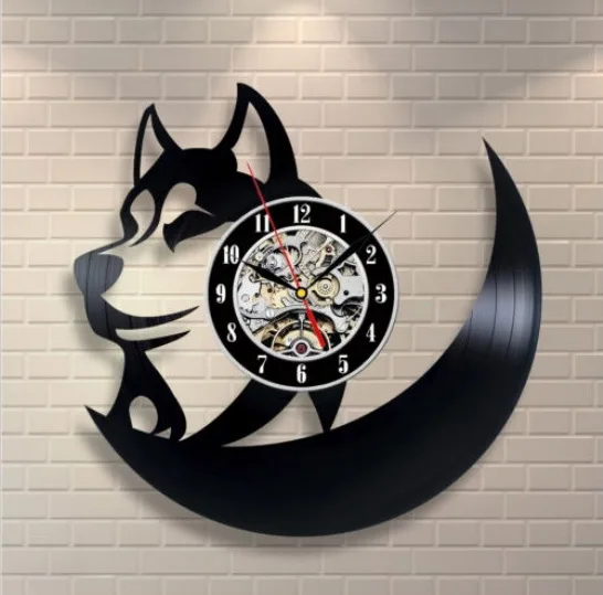 Новинка 2020 настенные часы с CD диском и виниловой пластиной современный дизайн