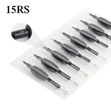 YILONG 20 x одноразовые насадки для тату трубки с иглы в ассортименте 15RS Размер 3/"(19 мм) для пистолет для татуировки чернил чашки комплект держателей