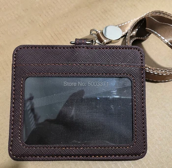 

ID holder certificate card set employee identity neck lanyard work IC card company office home storage