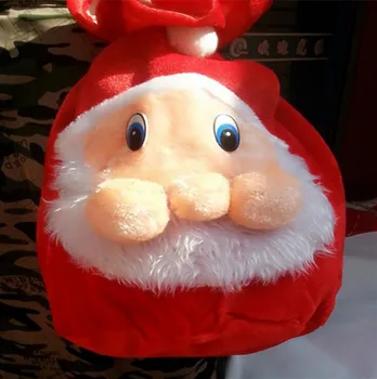 

Christmas Gift Red Bag Santa Sacks Candy Bag Christmas Decorations 2016 C128