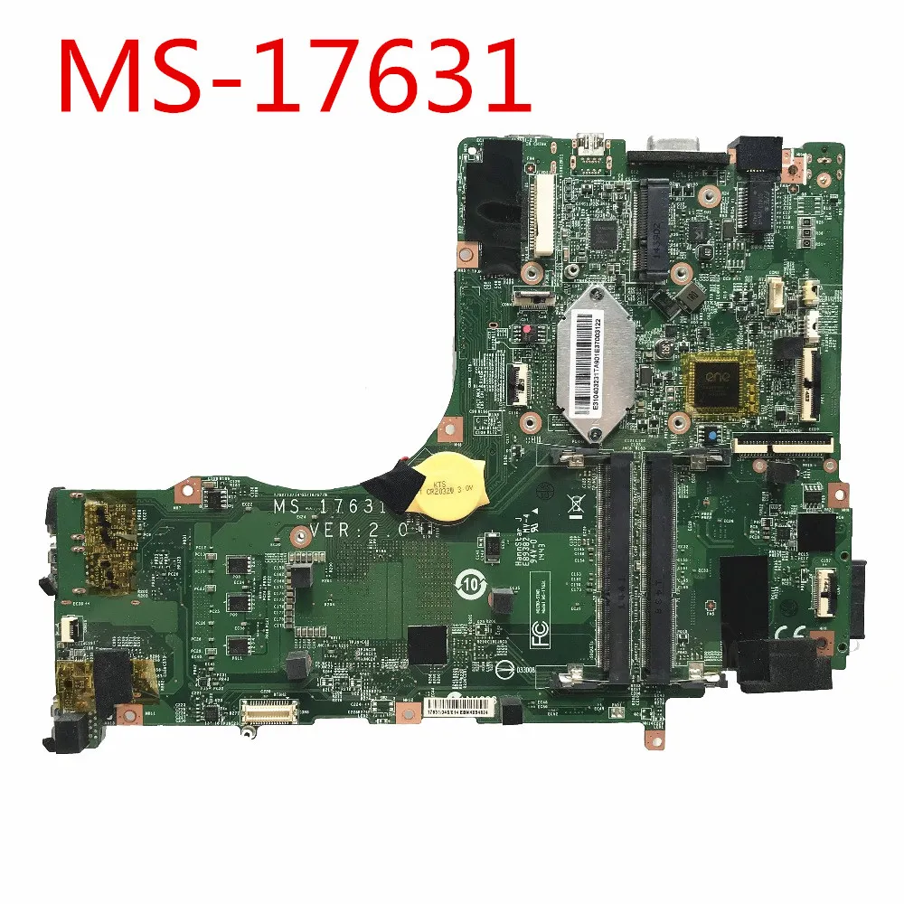 Высококачественная оригинальная материнская плата для ноутбука MSI GT70 MS 17611 HM67 17621