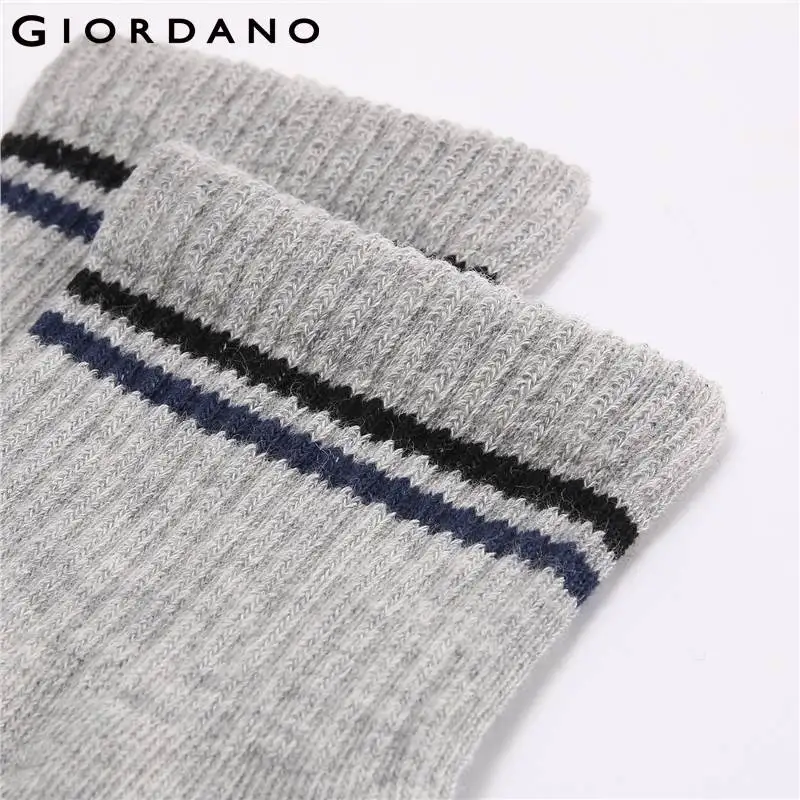 Giordano три пары мужских носков из натурального хлопка имеют множество вариантов
