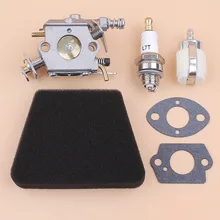 Carburetor Carb Air Fuel Filter Gasket Kit For Partner 350 351 Mcculloch Mac 335 435 440 Chainsaw Replacement Parts Walbro 33-29 Carburetor Carb Air Fuel Filter Gasket Kit For Partner 350 351 Mcculloch Mac 335 435 440 Chainsaw Replacement Parts Walbro 33-29