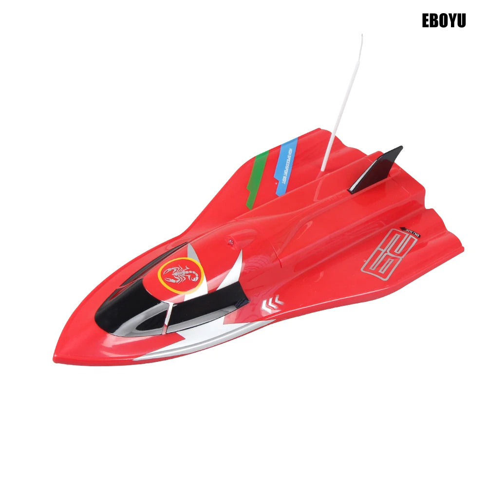 Создание игрушек ShenQiWei CT3362 RC Flyng Fish 4CH 27 МГц/40 МГц RC лодка высокоскоростная гоночная лодка 20 км/ч RC скоростная лодка RTR