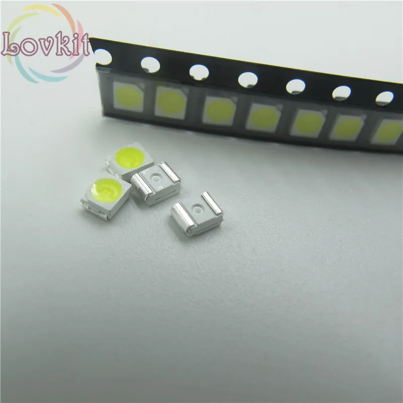 1000 шт PLCC 2 фиолетовый/UV LED 1210 3528 SMD светодиоды 3 0 V 400 410nm SMD/SMT чип лампы бусины|light
