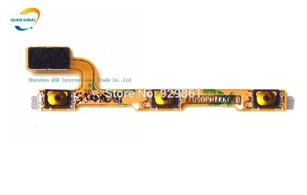 Шлейф для кнопок громкости, вкл/выкл, для Huawei P7 P7-00, P7-L05, P7-L07, P7-L09, 1 шт.