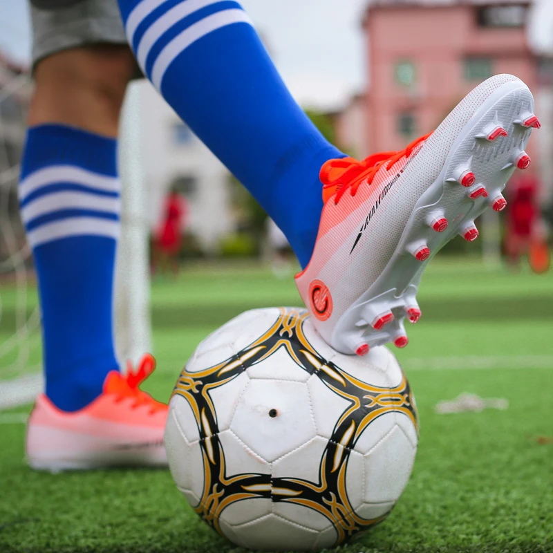 Professional Outdoor Training Soccer Shoes Football Cleats Shoes Men's Football Boots Long Spikes Soccer Shoes (46)