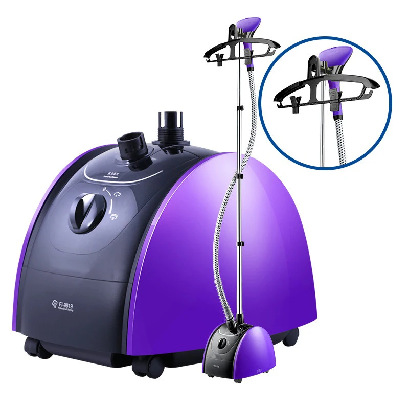 FI9819 automatic water supply iron machine 2 files steam brush 1500w