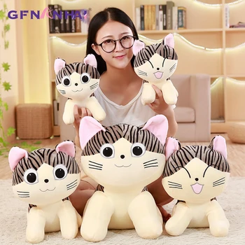 

1Pc 25/35 Plush toys Chi Chi's cat stuffed soft animal dolls Cheese Cat Stuffed Toy Doll Pillow Cushion For baby girl boy