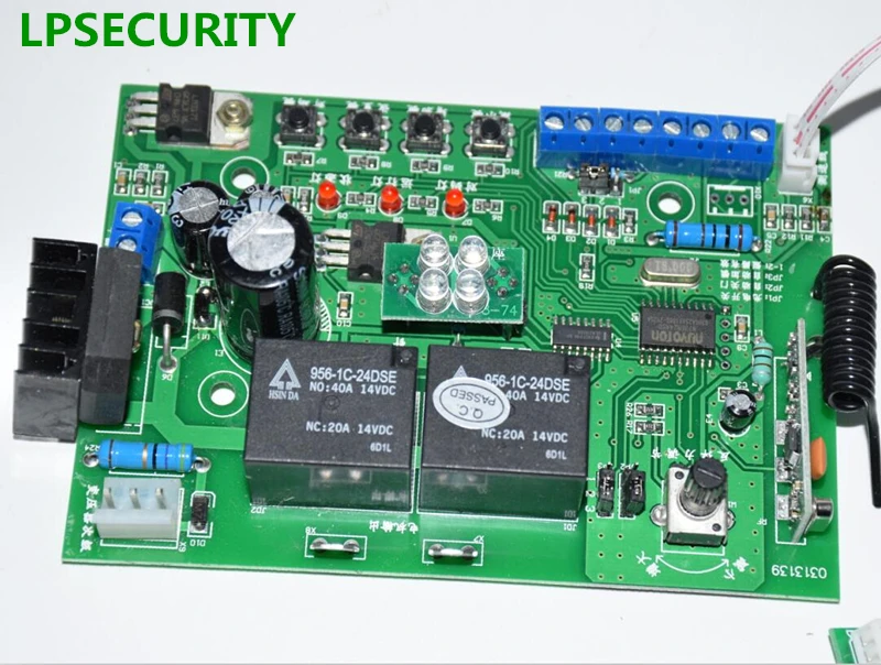 LPSECURITY Материнская плата pcb монтажная контроллера для гаражных ворот открывания