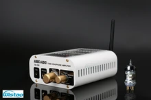 Tube Preamplifier Headphone Amplifier DAC 12AT7-TII Bluetooth 4.0 CSR8670 XMOS ES9018 Decoder DSD Balanced Output White 110/220V