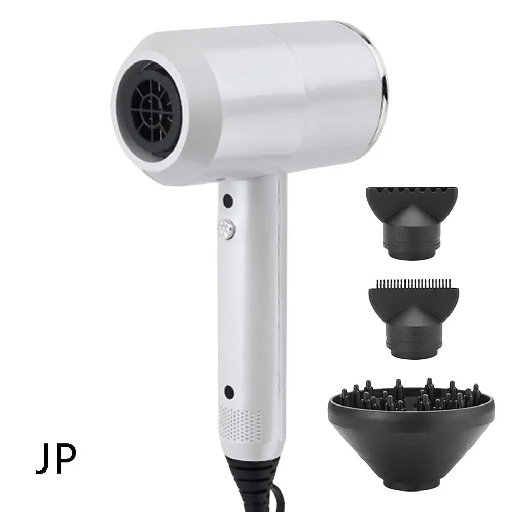 White JP Plug Профессиональный фен высокой мощности Инструменты для укладки фен горячей и холодной Фен 110-240 В машина молоток фен ЕС Великобритания JP США - Цвет: White JP Plug