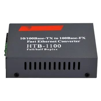 

HTB-1100 Optical Media Converter 10/100Mbps RJ45 HTB1100 Multimode Duplex Fiber SC port Converter 2KM