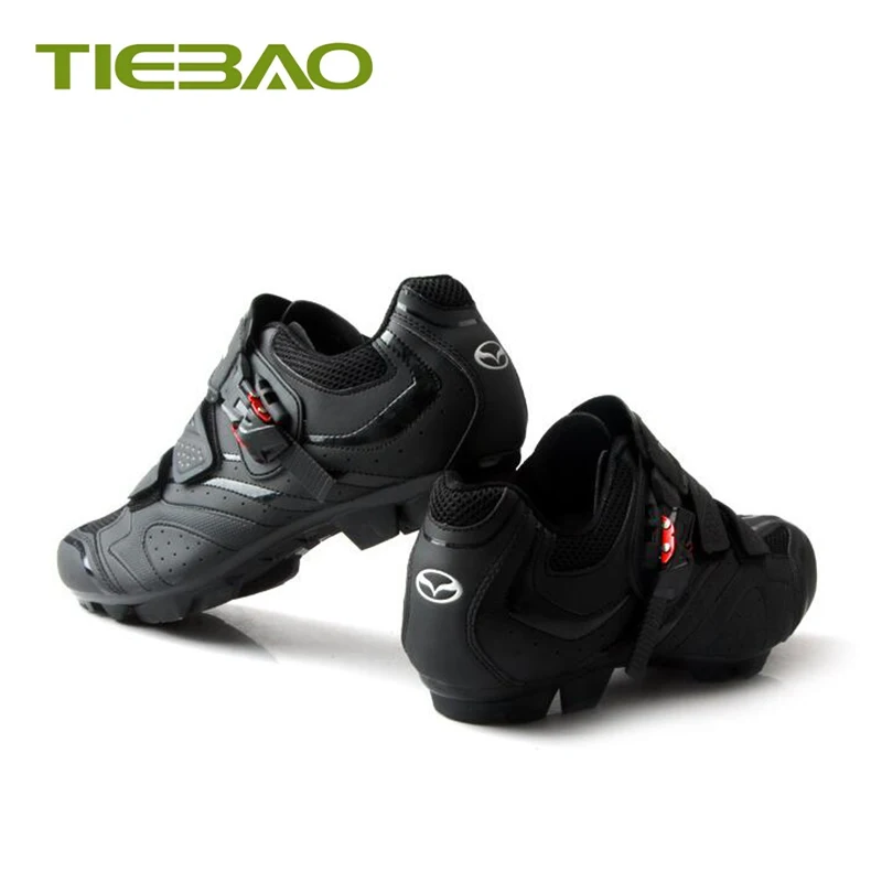 TIEBAO sapatilha ciclismo mtb ciclismo zapatos SPD pedales auto-bloqueo transpirable bicicleta de montaña zapatos atléticos bicicleta