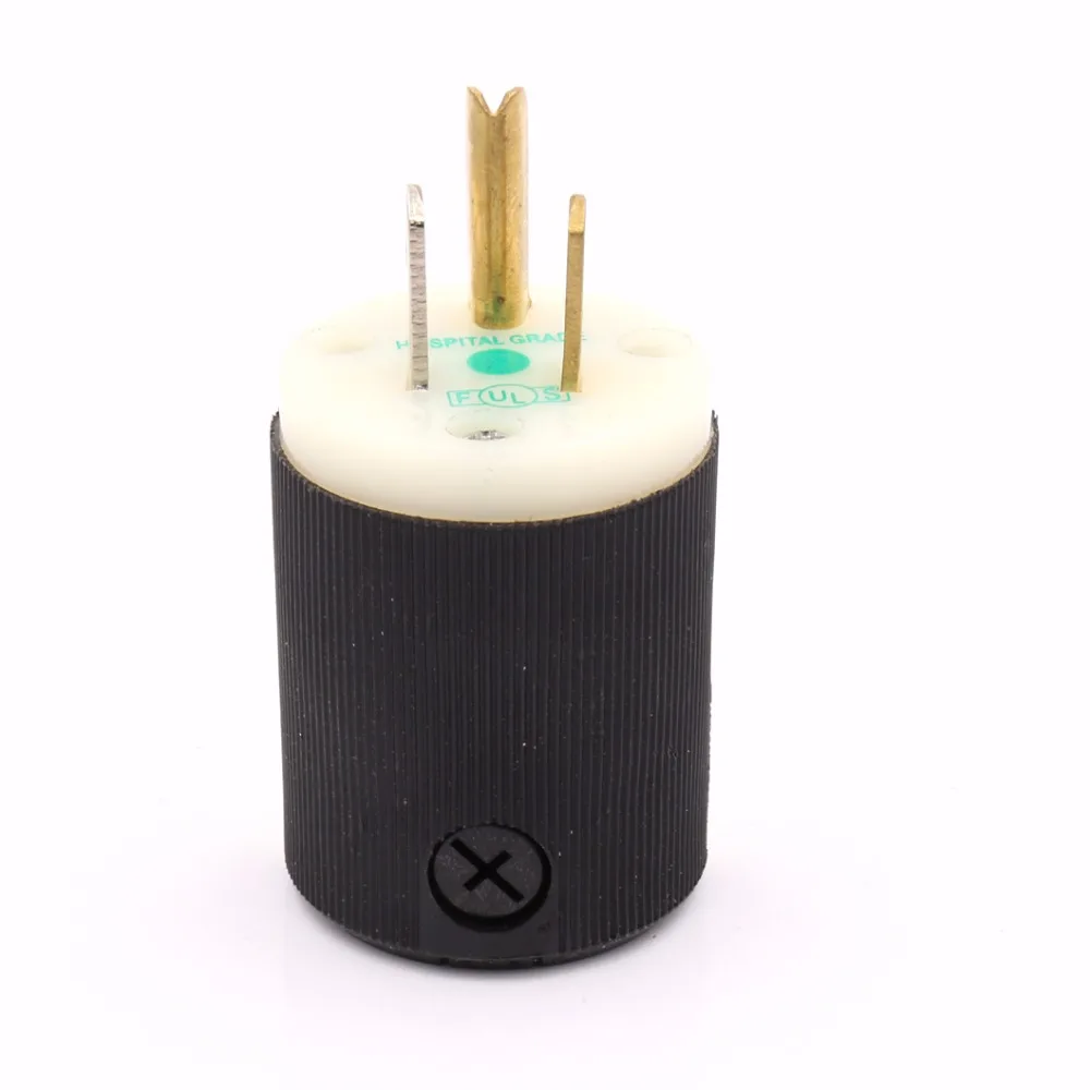2 шт. HBL8215C американская вилка латунная переменного тока HIFI класса для больницы |