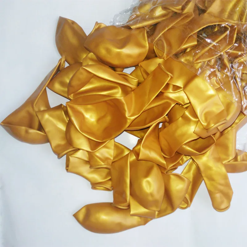 100pcs-lots-wholesales-12-inch-Round-latex-balloons-birthday-wedding-party-Gold-balloon-Pearlized-color