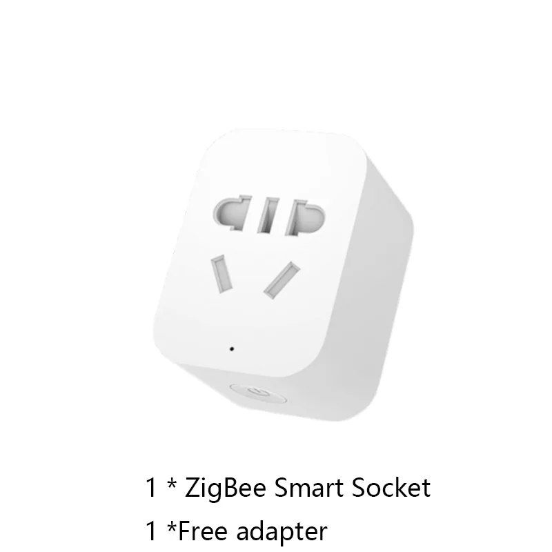 Xiaomi Mijia Smart Home Gateway 2 Door Window Motion Sensor Sercuity Alarm Sensor - Цвет: ZigBee Plug