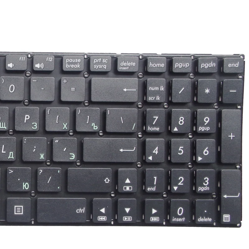 GZEELE RU BLACK NEW laptop Keyboard for ASUS vivobook V500 V500c V500ca S500 S500c s500ca Y583L Y583LD Y583LP russian keyboard