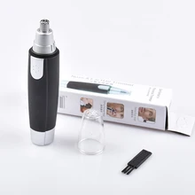 Электрическая бритва для волос в носу, ножницы для волос в носу, Ms. men's nose hair cleaner black spray Velvet ear nose hair clipper
