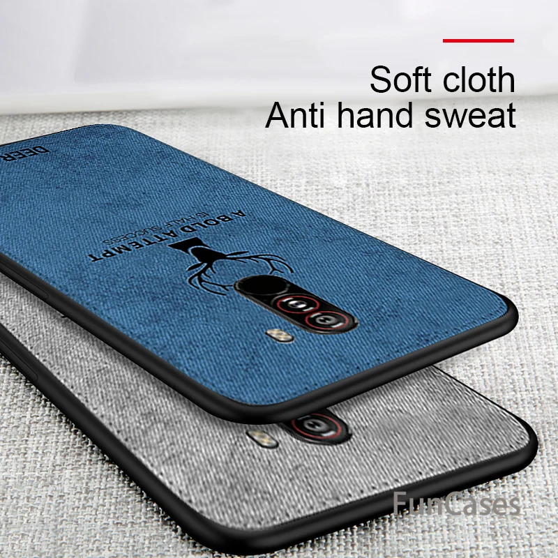 Для Xiao mi Red Note 6 Pro 5A 5 Plus 6A Pocophone F1 8 5X Max 3 A1 A2 Lite ударопрочный тканевый чехол с оленем