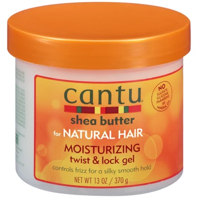Cantu масло ши натуральный увлажняющий гель для волос Twist & Lock/370 г|relief| |