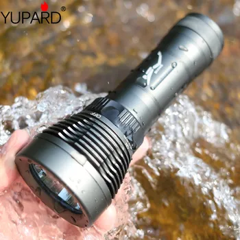 

YUPARD diver diving Underwater waterproof XM-L2 LED T6 Flashlight Torch Light Lamp +2*2200mAh 18650 rechargeable Battery+charger
