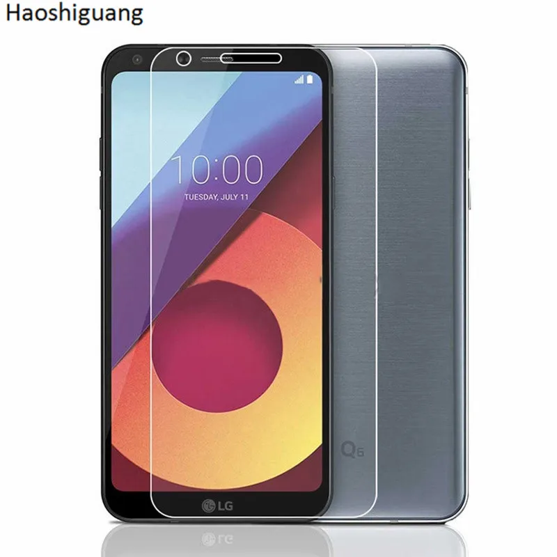 

For Lg Q6 Tempered Glass Tempered Glass 2.5 9h Safety Protective Film on Q 6 Plus Q6Plus M700A M700 Q6a Alpha