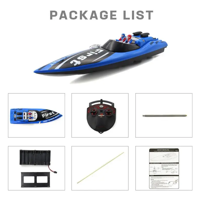 

Flytec 2011 - 10 Speedboat RC Boat Ship Toy for Kids Children Gift