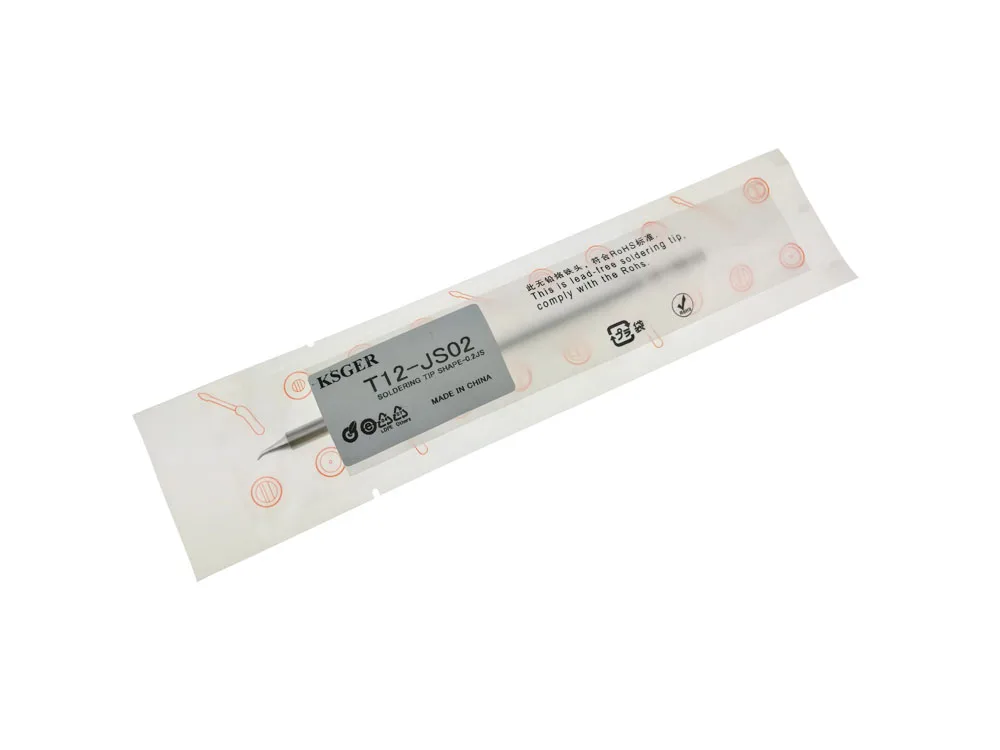 Electronic Soldering Iron T12-JS02 220v 70W 5C Soldering Iron Tips KSGER T12 Soldering Tip Solder Tip FX-951 Station (12)