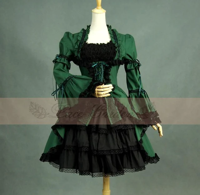 victorian short dress