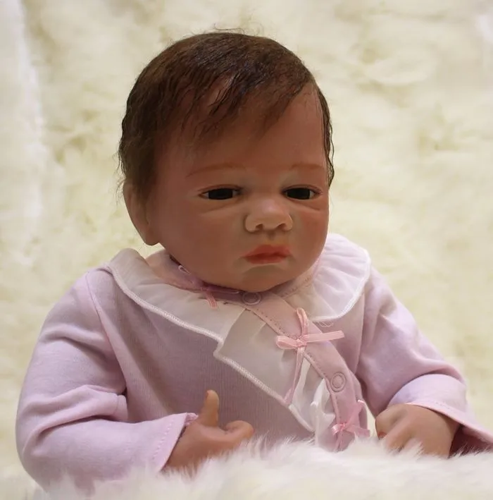 20 "Настоящая Кукла Reborn для продажи реалистичные силиконовые виниловые новорожденных магнитного рот девочек подарок игрушки Brinquedos
