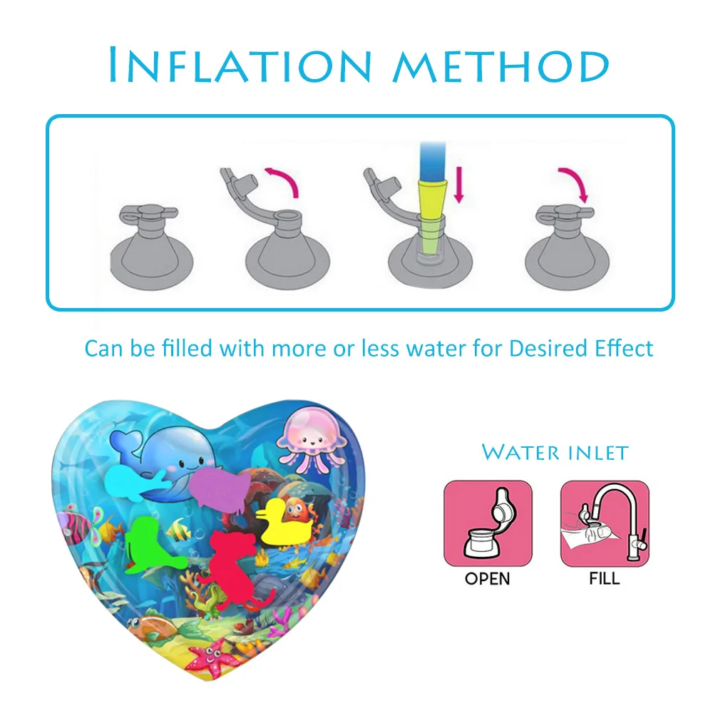 Летние креативные игрушки двойного назначения детские надувные потрепанные подушечки Детские тренировочные водные подушки детские коврики для роста игрушки нетоксичные