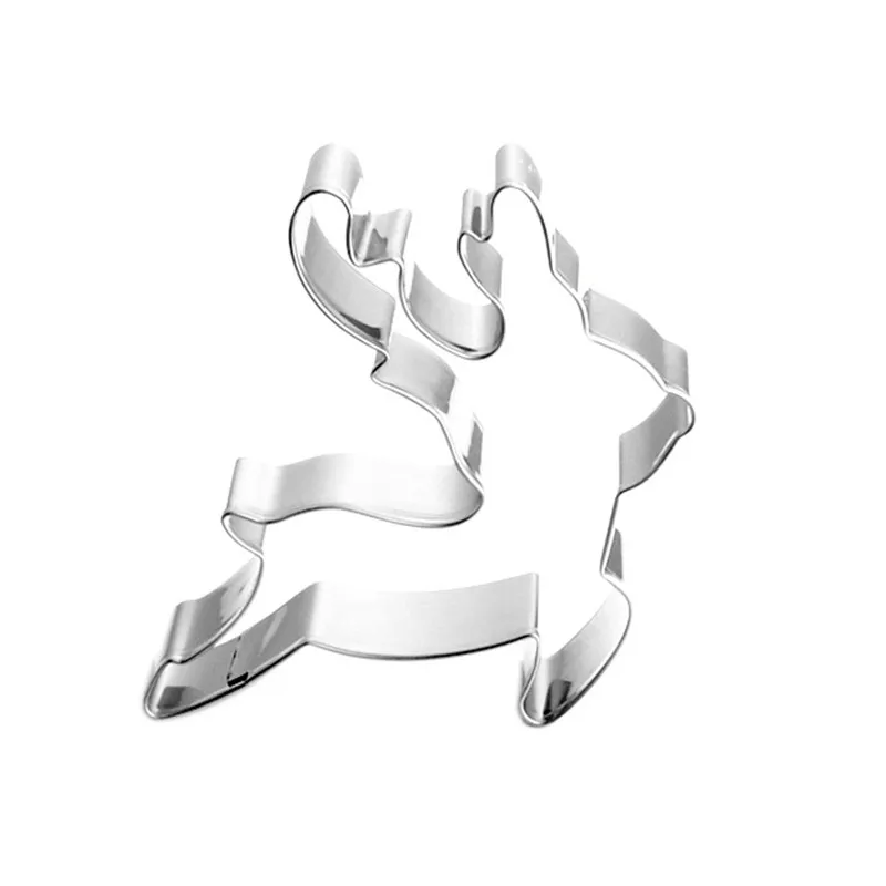 

Christmas Baking Mold for Stainless Steel Baking Accessories Running Deer Mould Decoration Baking Tools New 2019