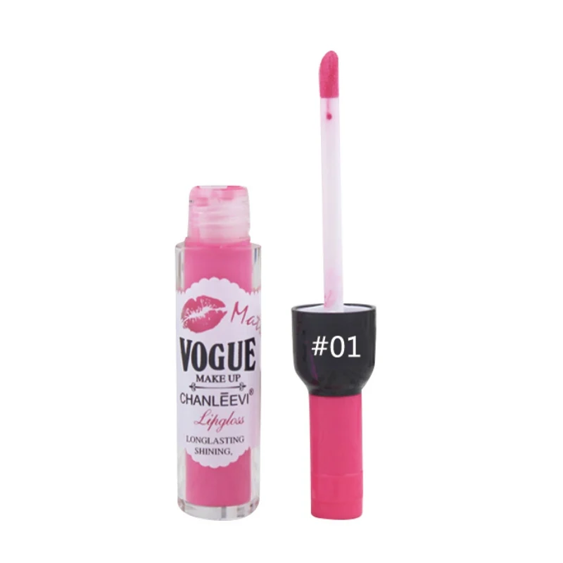 Wine Bottle Lip Gloss Long Lasting Liquid Waterproof Matte Lipstick
