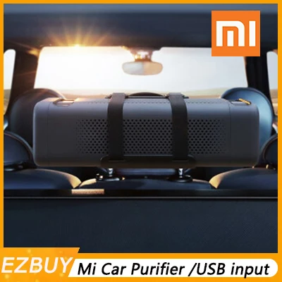 

Xiaomi Mi Car Purifier Air Cleaner Smart Mijia PM 2.5 Detector CADR 60m3/h Purifying Smartphone Remote Control