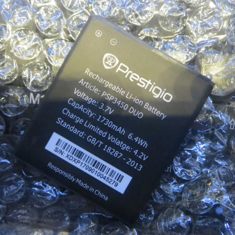 

1pcs New High Quality PSP3450 1730mah battery for Prestigio MultiPhone PSP3450 DUO 3450 Grace X3 Smartphone BATTERY