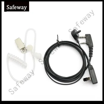 

Earpiece for baofeng Air Acoustic Tube 2 Pin PPT Earpiece for Radio Walkie Talkie Headset Microphone for 888S uv-5r