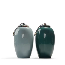 PINNY Ретро грубая керамика чай Caddy пробка для хранения чая китайские чайные наборы кунг-фу керамические Герметичные банки контейнеры для хранения