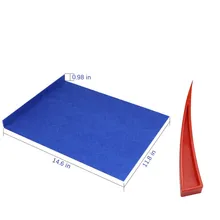 PDR инструменты PDR защита окна с войлоком PDR кривой Клин окна для ремонта автомобиля безболезненные Инструменты для ремонта вмятин