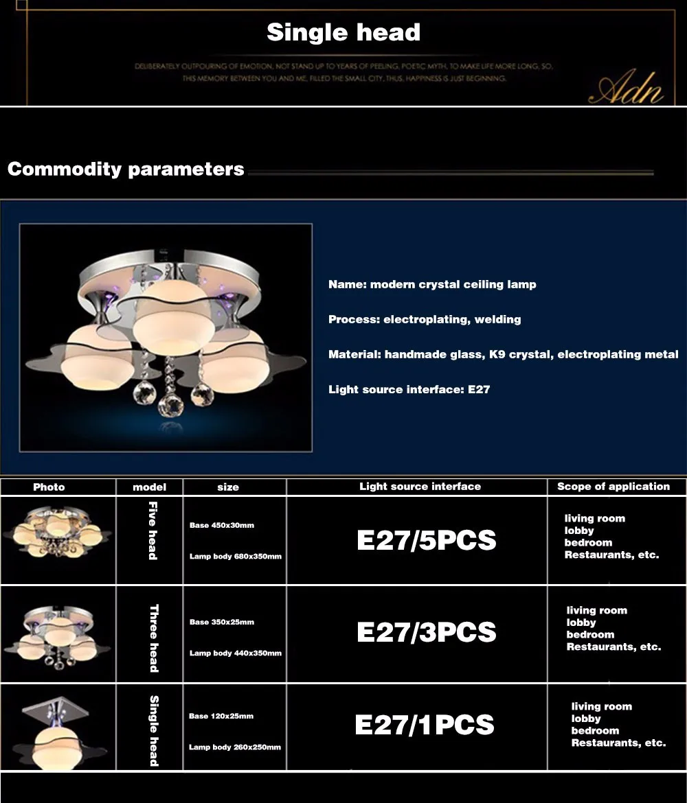 Дизайн, Хрустальный светодиодный потолочный светильник, современная светодиодная кухонная лампа для гостиной, спальни, светильники, блеск для домашнего декора, освещение