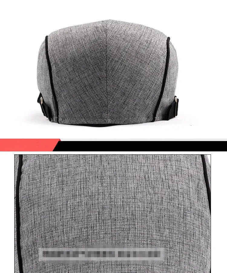 New Arrival Spring summer Autumn wearing Newsboy cap Unisex Thin material Stripe Casual Peaked Cap Casquette Cap