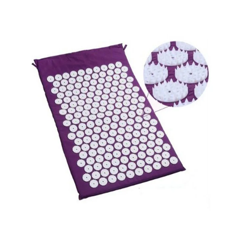 Massager Cushion Acupuncture Sets Relieve Stress Back Pain Acupressure Mat/Pillow Massage Mat Rose Spike Massage and Relaxation