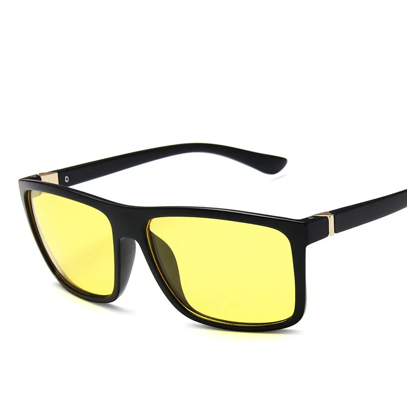 Роскошные Брендовые мужские солнцезащитные очки, дизайнерские солнцезащитные очки для рыбалки, классические квадратные солнцезащитные очки для вождения, мужские Oculos Masculino - Цвет линз: C8