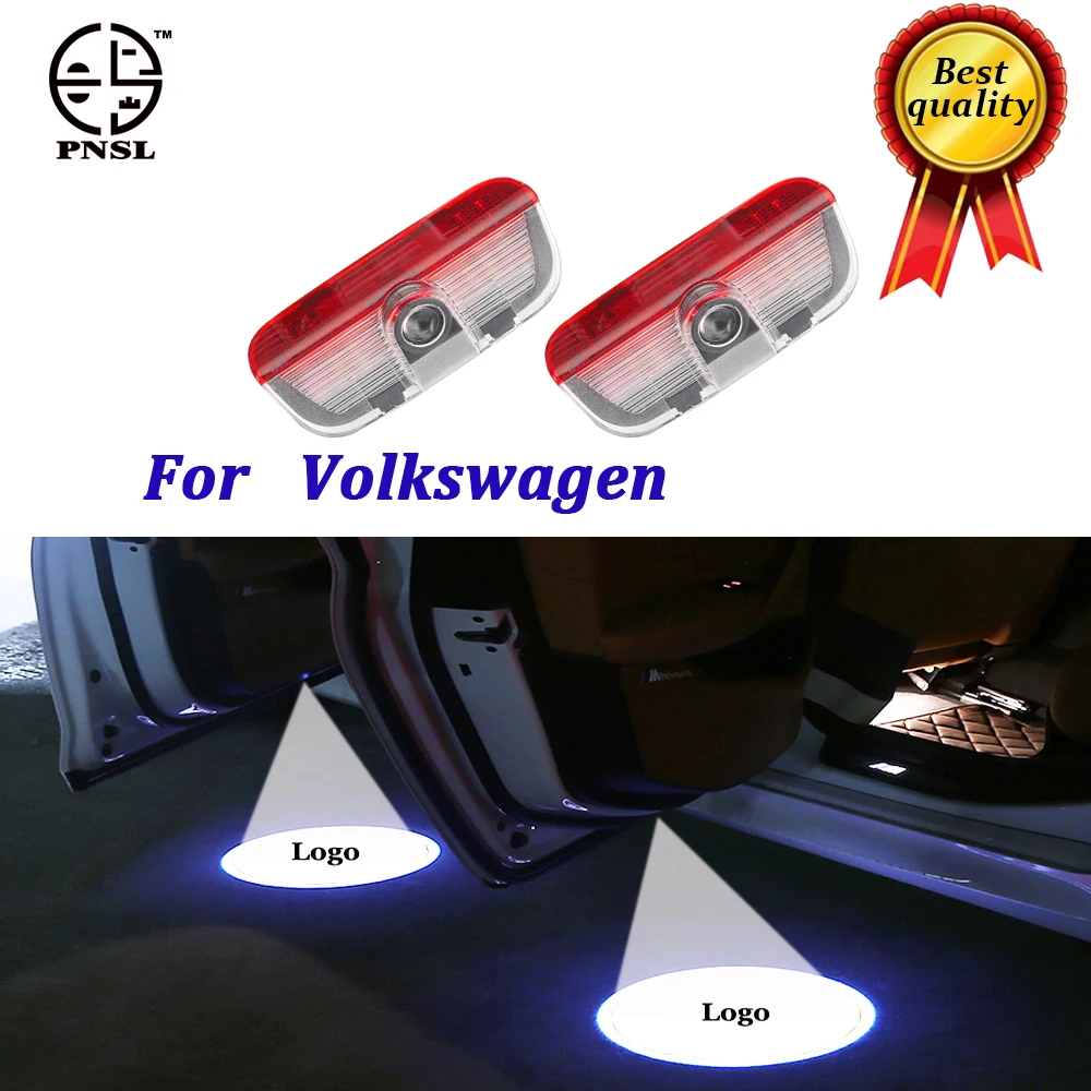 PNSL for Volkswagen Car Door light puddle CIRCLE Shadow LED