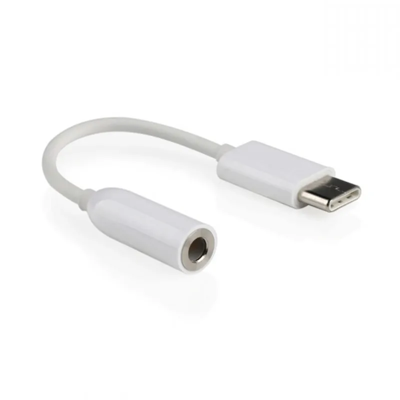 

1PCS ,USB C Adapter Type C to 3.5mm Aux Audio Jack Earphone Headphone Cable USB
